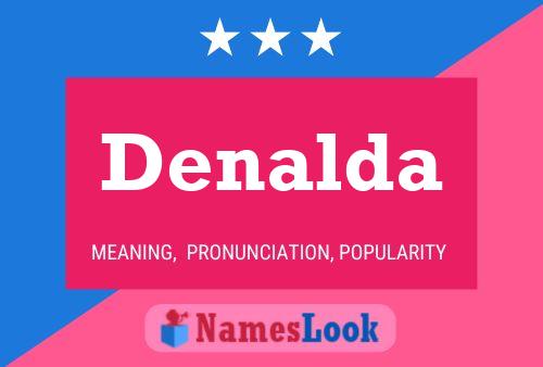 Denalda 名字海报