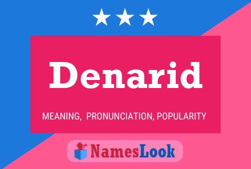 Denarid 名字海报