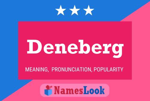 Deneberg 名字海报