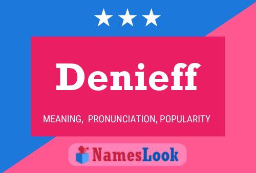 Denieff 名字海报