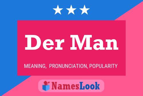 Der Man 名字海报