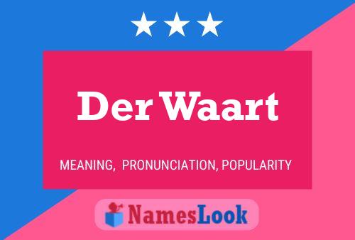 Der Waart 名字海报