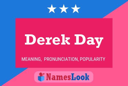 Derek Day 名字海报