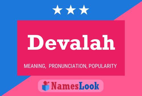 Devalah 名字海报