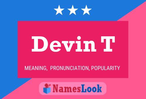 Devin T 名字海报