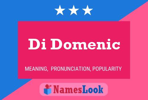 Di Domenic 名字海报