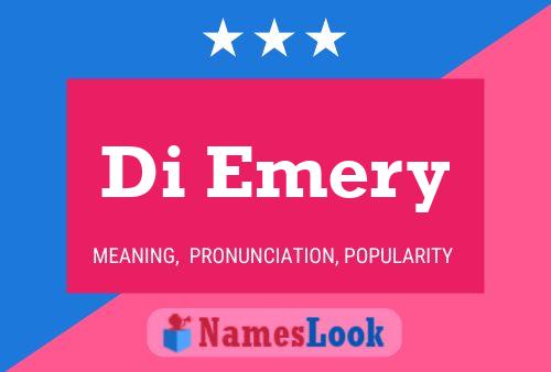 Di Emery 名字海报