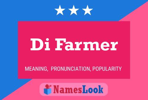 Di Farmer 名字海报