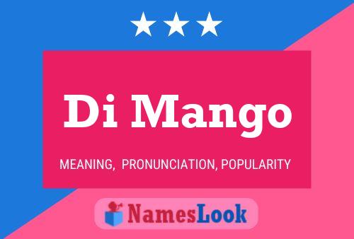 Di Mango 名字海报