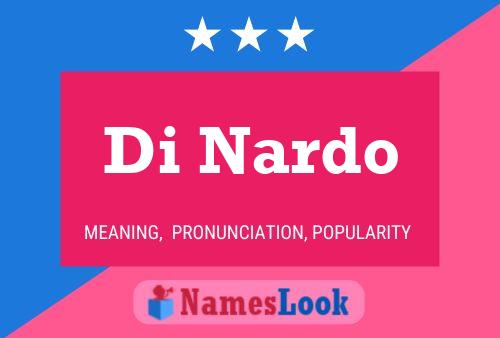 Di Nardo 名字海报