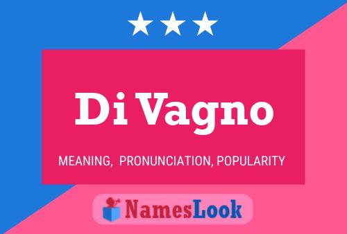 Di Vagno 名字海报