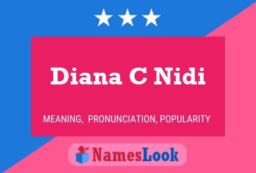 Diana C Nidi 名字海报