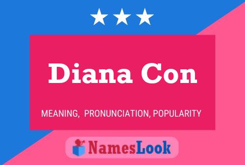 Diana Con 名字海报