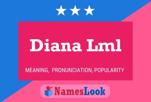 Diana Lml 名字海报