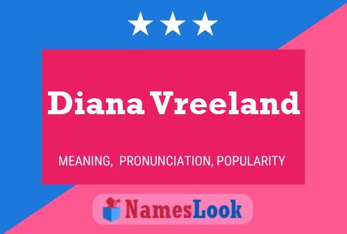 Diana Vreeland 名字海报