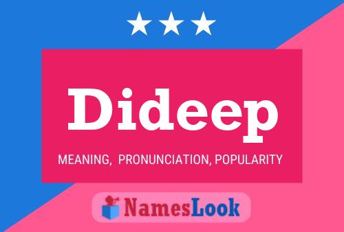 Dideep 名字海报