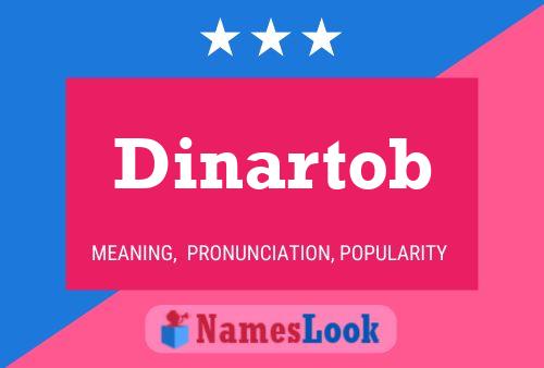 Dinartob 名字海报