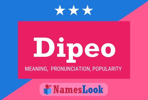 Dipeo 名字海报