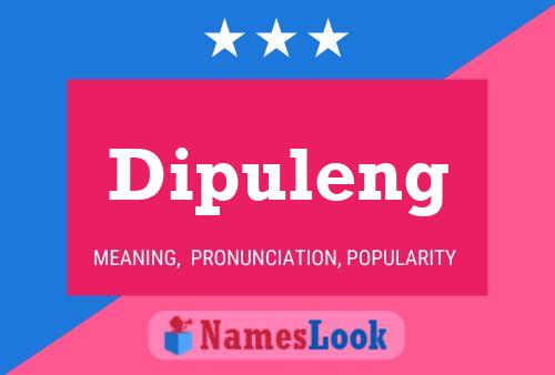 Dipuleng 名字海报