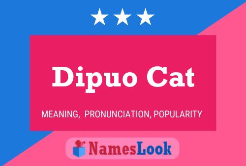 Dipuo Cat 名字海报