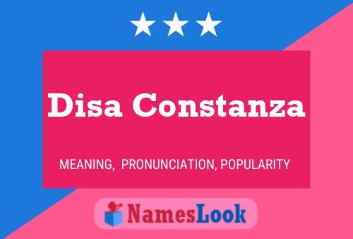 Disa Constanza 名字海报