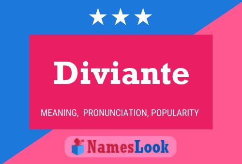 Diviante 名字海报