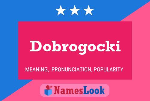 Dobrogocki 名字海报