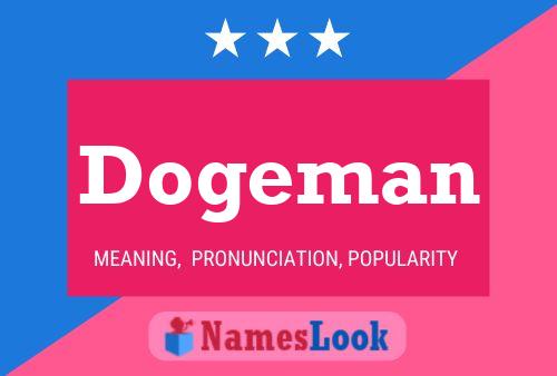 Dogeman 名字海报