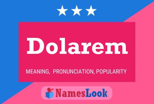 Dolarem 名字海报