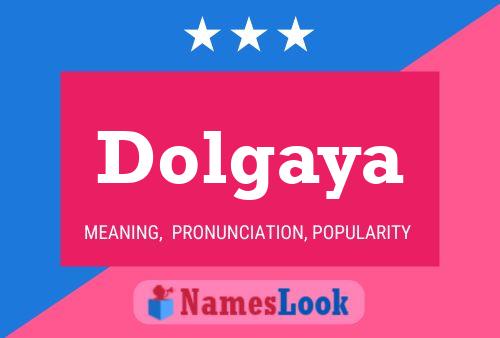 Dolgaya 名字海报