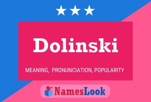 Dolinski 名字海报