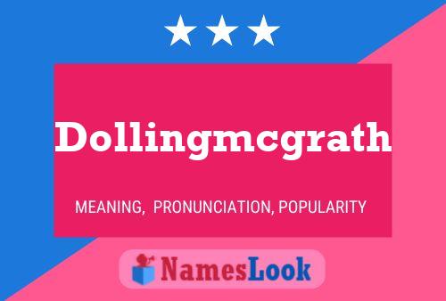 Dollingmcgrath 名字海报