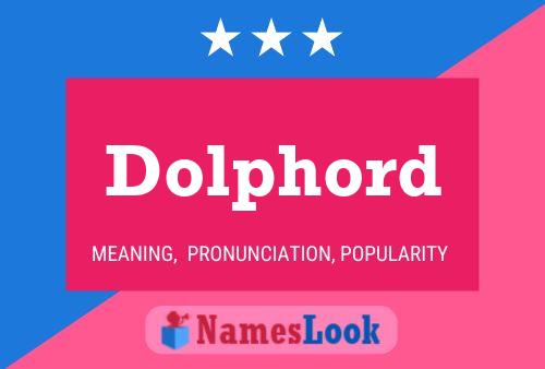 Dolphord 名字海报