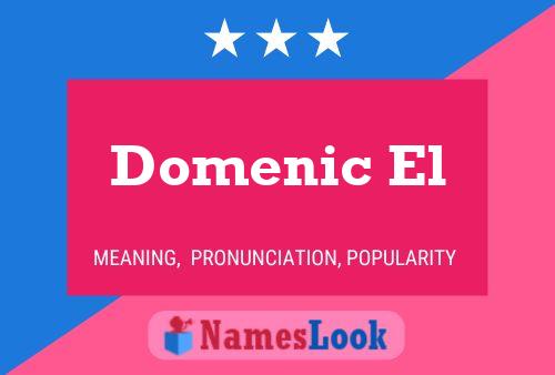 Domenic El 名字海报