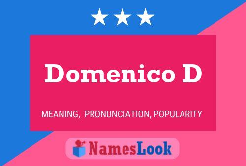 Domenico D 名字海报