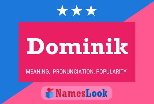 Dominik 名字海报