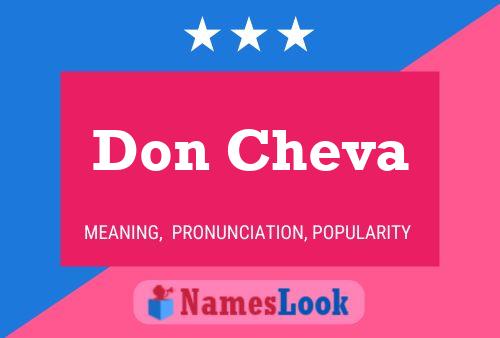 Don Cheva 名字海报