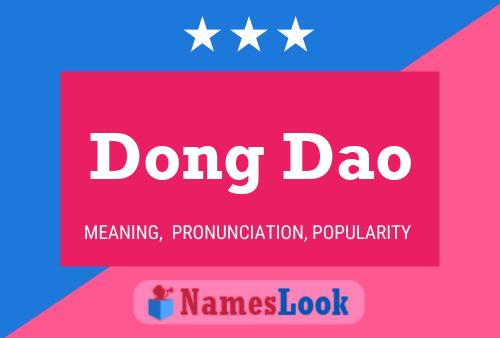 Dong Dao 名字海报