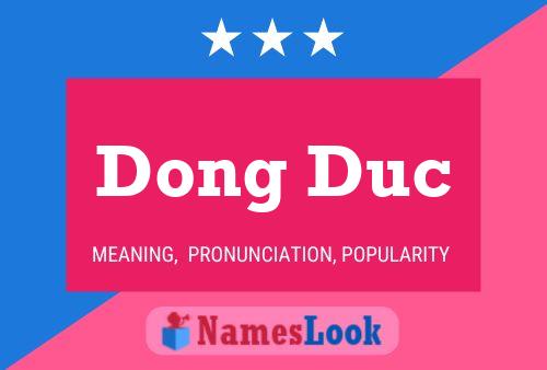 Dong Duc 名字海报