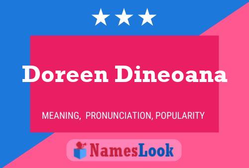 Doreen Dineoana 名字海报