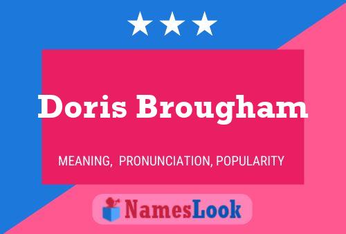 Doris Brougham 名字海报