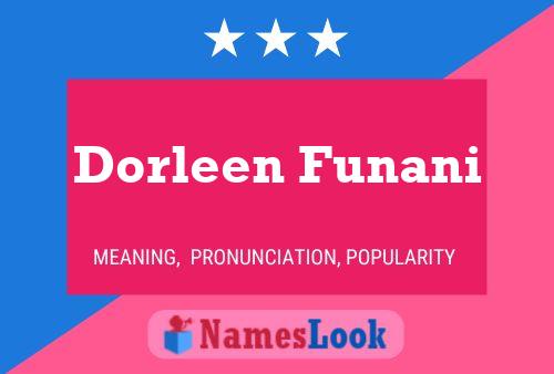 Dorleen Funani 名字海报