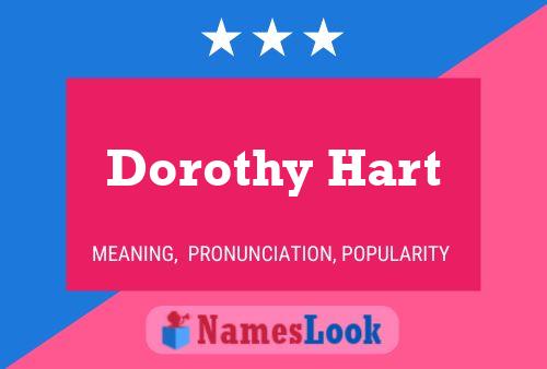 Dorothy Hart 名字海报