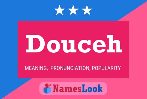 Douceh 名字海报