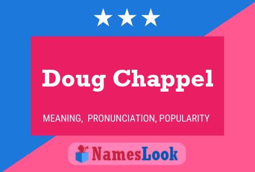 Doug Chappel 名字海报