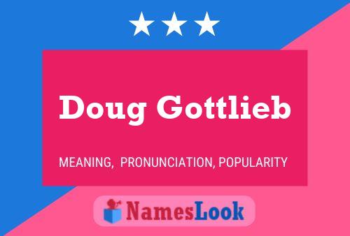 Doug Gottlieb 名字海报