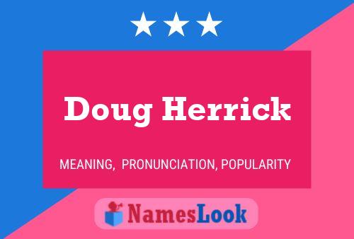 Doug Herrick 名字海报