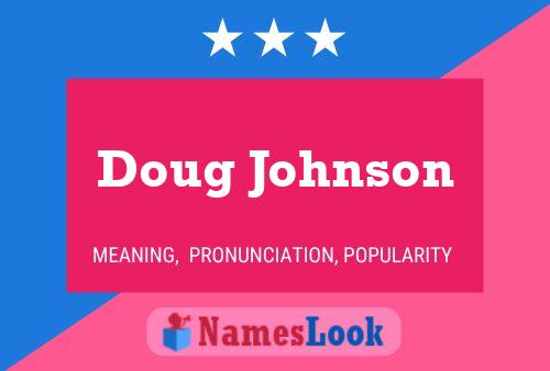 Doug Johnson 名字海报