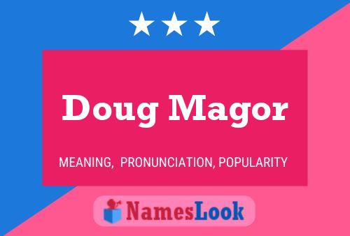 Doug Magor 名字海报