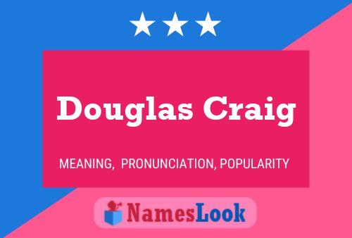 Douglas Craig 名字海报